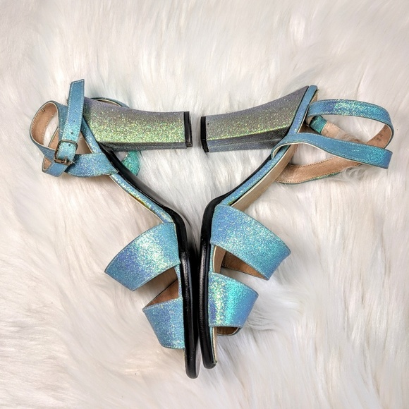 john fleuvog Shoes - Rare John Fleuvog Glitter Sandals